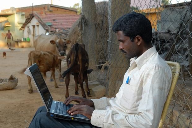 Internet usage picks up in rural India 7